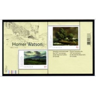 Canada Sc 2110 2005 Homer Watson Paintings stamp sheet mint NH