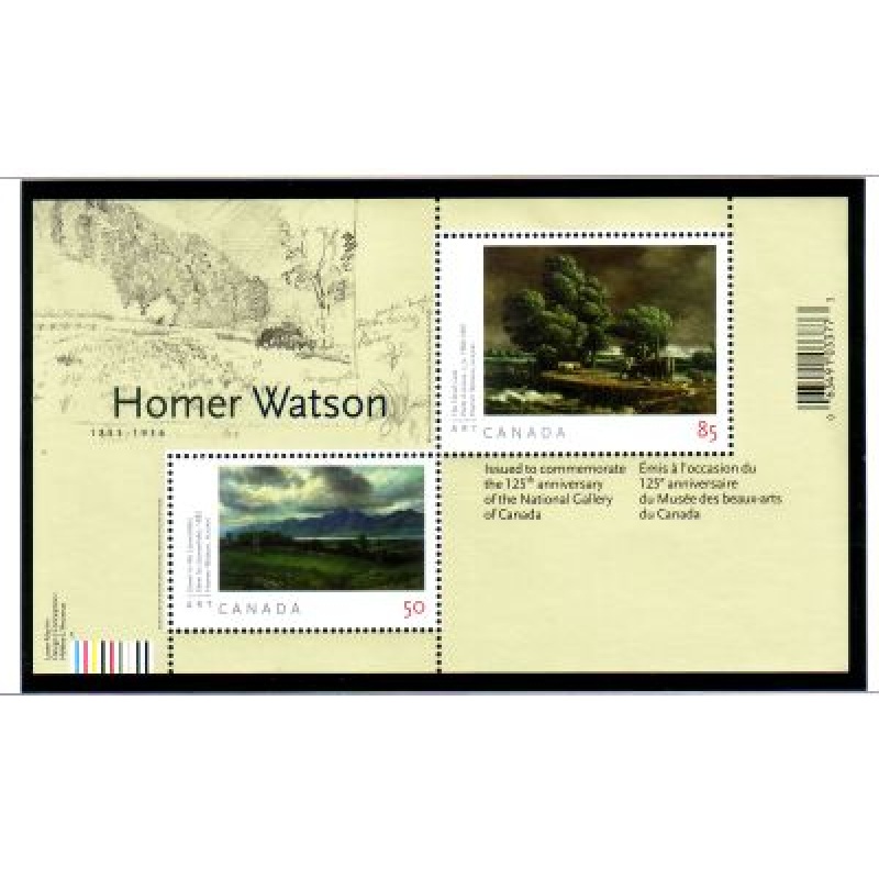 Canada Sc 2110 2005 Homer Watson Paintings stamp sheet mint NH