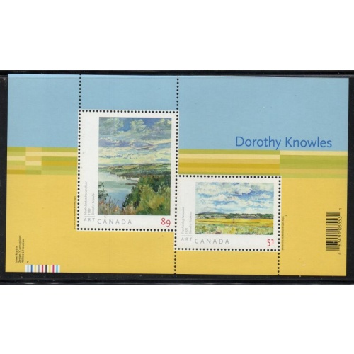 Canada Sc 2148 2006 Dorothy Knowles stamp sheet mint NH