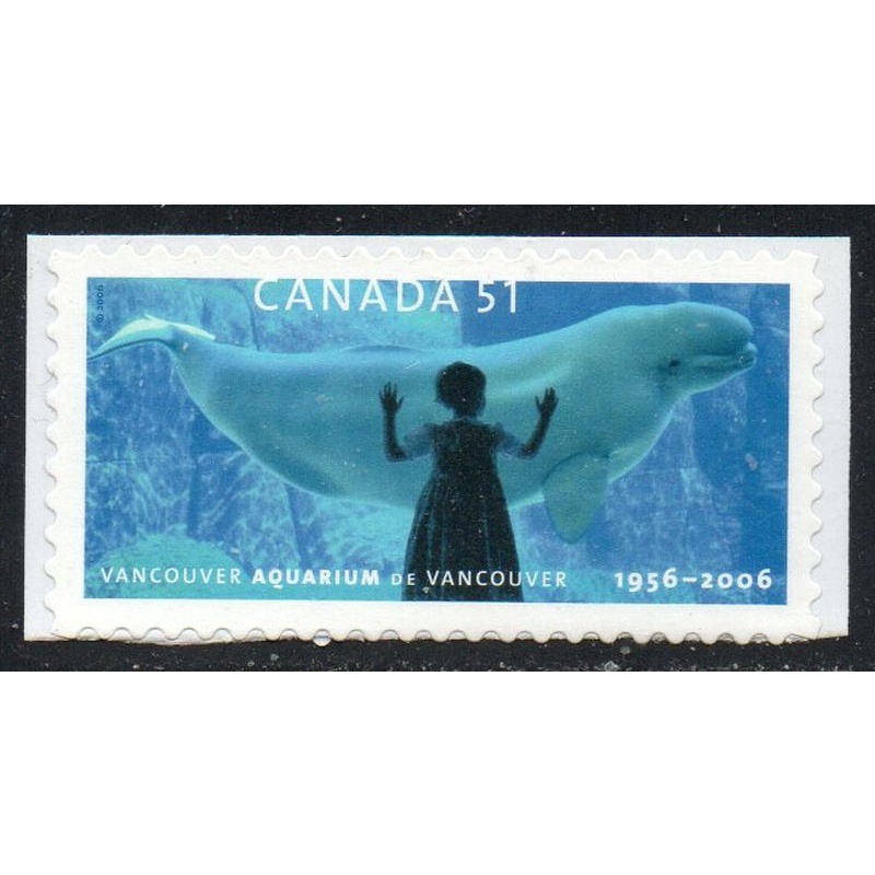 Canada Sc 2157 2006 51 c Vancouver Aquarium stamp mint NH