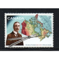 Canada Sc 2161 2006 51 c Atlas of Canada stamp  mint NH
