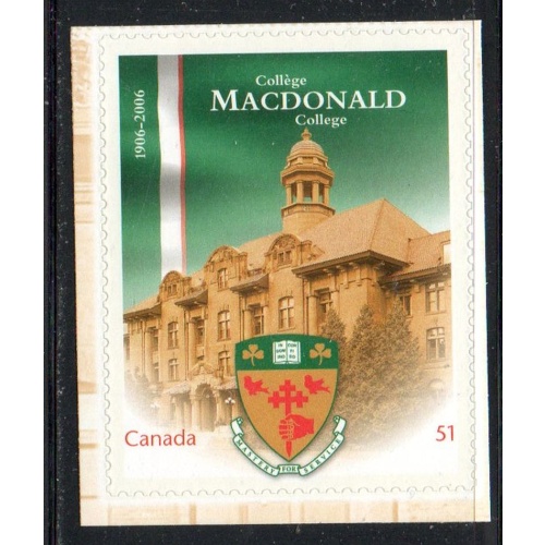 Canada Sc 2172 2006 51 c Macdonald College stamp mint NH