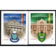 Canada Sc 2209-2210 2007 Universities stamp set mint NH