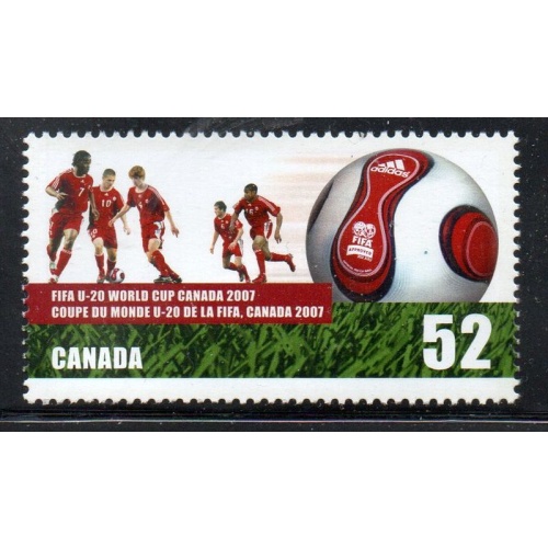 Canada Sc 2220 2007 FIFA Youth Championship stamp mint NH