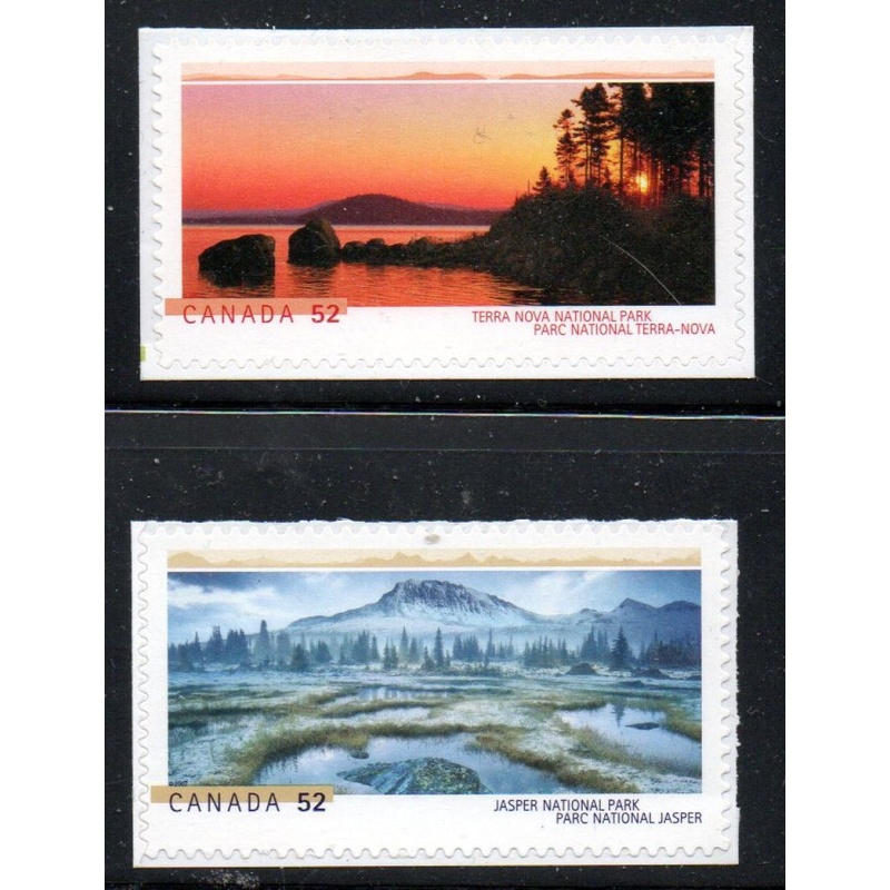 Canada Sc 2223-2224 2007 National Parks stamp set mint NH