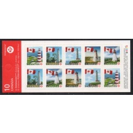 Canada Sc 2253Bc 2007 Flag & Lighthouses stamp booklet mint NH