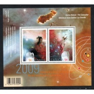 Canada Scott 2323c 2009 International Year of Astronomy stamp sheet mint NH U/V ovpt