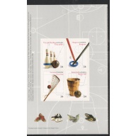 Canada Sc 2338 2009 Canadian Sports Inventions stamp sheet mint NH