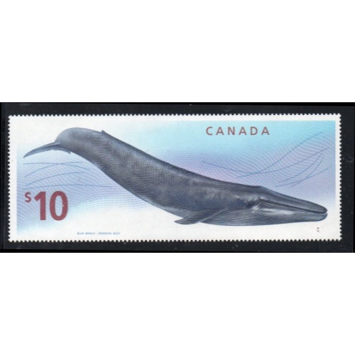 Canada Sc 2405 2010 $10 Blue Whale stamp mint NH