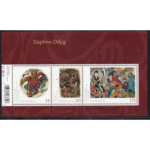 Canada Scott 2437 2011 Daphne Odjig stamp sheet mint NH