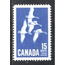 Canada Sc 415 1963 15c Canada Geese stamp mint NH