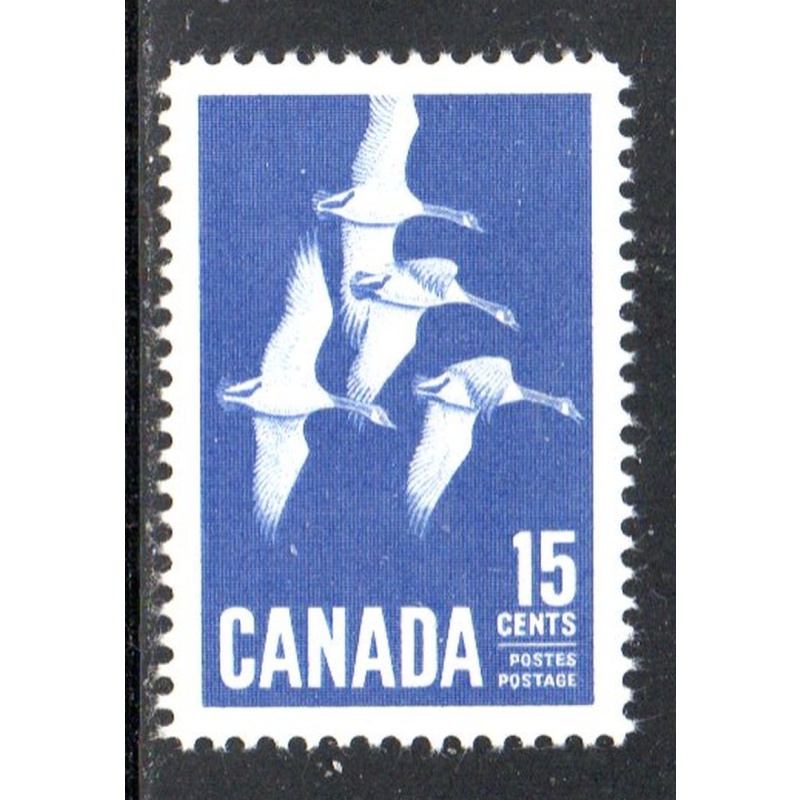 Canada Sc 415 1963 15c Canada Geese stamp mint NH