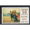 Canada Sc 492 1969 50c Suzor-Cote Painting stamp mint NH