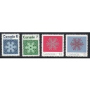 Canada Sc 554-557 1971 Christmas stamp set mint NH