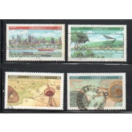 Canada Sc 1404-1407 1992 Montreal Philatelic Exhibition stamp set used