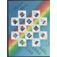 Canada Sc 1431a 1992 Canada Day stamp sheet used