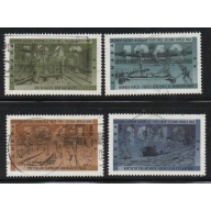 Canada Sc 1503-1506 1993 WWII 1943 Events stamp set used