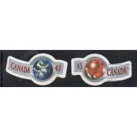 Canada Sc 1507-1508 1994 Greetings stamp set used