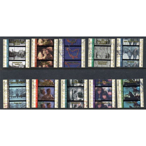 Canada Sc 1615a-1616e 1996 Cinema in Canada stamp set used