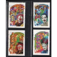 Canada Sc 1757-1760 1998 The Circus stamp set used
