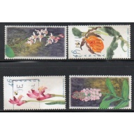 Canada Sc 1787-1790 1999 Orchids stamp set used
