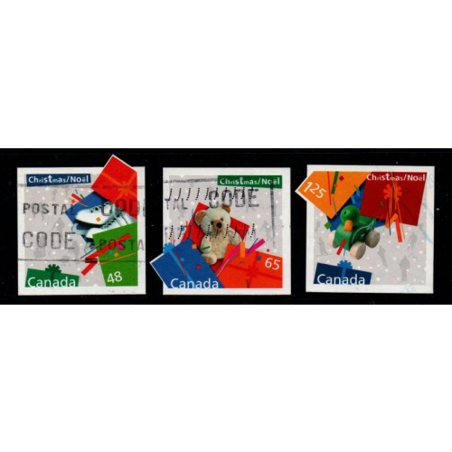 Canada Sc 2004-6  2003 Christmas stamp set used