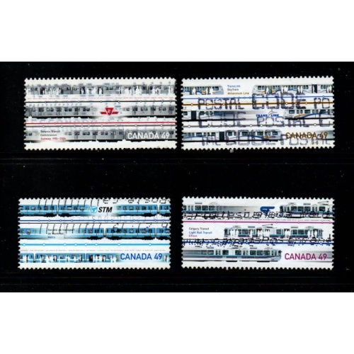 Canada Sc 2028-2031  2004 Urban Transit stamp set used