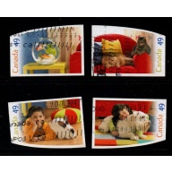 Canada Sc 2057-2060 2004 Pets stamp set used