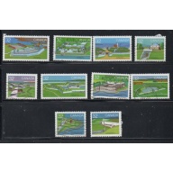 Canada  Sc 983-982 1983 Forts of Canada stamp set used