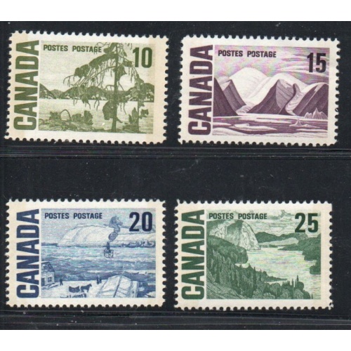 Canada Sc 462p-165p  1967  Higher Value Centennial Phosphor stamp set mint NH