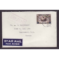 Canada-cover #4473 - 6c Ottawa Conference on 5c Airmail-Sarnia Ont.-Jan 30 1939-