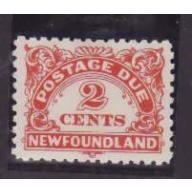 Newfoundland-Sc#J2- id70-unused LH og 2c Postage Due-1939-perf 10-10.5