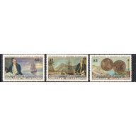 Cook Islands Sc 499-501 1978 Birth of Capt Cook stamp set mint NH
