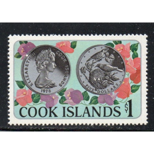 Cook Islands Sc 502 1978 Wildlife Conservation stamp mint NH