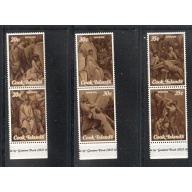 Cook Islands Sc 541-543 1980 Easter stamp set mint NH