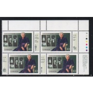 Canada Sc 1509 1994 Jeanne Suave UR Inscription  Block of 4 mint NH