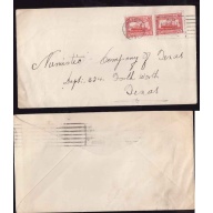 Newfoundland cover- id80-2c(2) Steamship to USA-St John's East-May 23