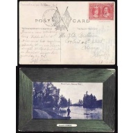 Canada-cover #11901-2c Tercentenary-Norfolk Cnty-Vittoria,Ont-Jy 22 1908 [6 days