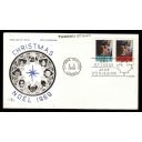 Canada-cover #13690-5c & 6c Winnipeg Tagged-502p-3p-FDC-Rosecraft