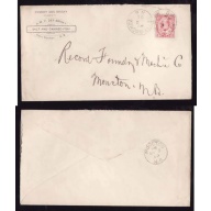Canada-cover #14352-2cI-Petit Rocher,NB-My 3 1905-A.W.Y.Des Brisay-Salt