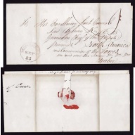 Canada-cover #10345-Stampless-Montreal Sep 25 1831-rated 9-Rawdon 24 Sep