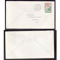 Canada-cover #5009-5c Northern Development-Fort McPherson,NWT-Jun 22 1961
