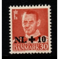 Denmark Sc B20 1953 Netherlands Floods stamp mint NH