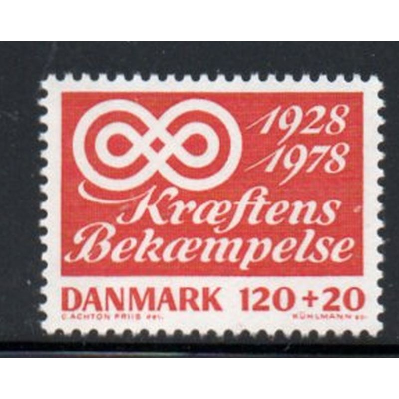 Denmark Sc B57 1978 Anti Cancer stamp mint NH