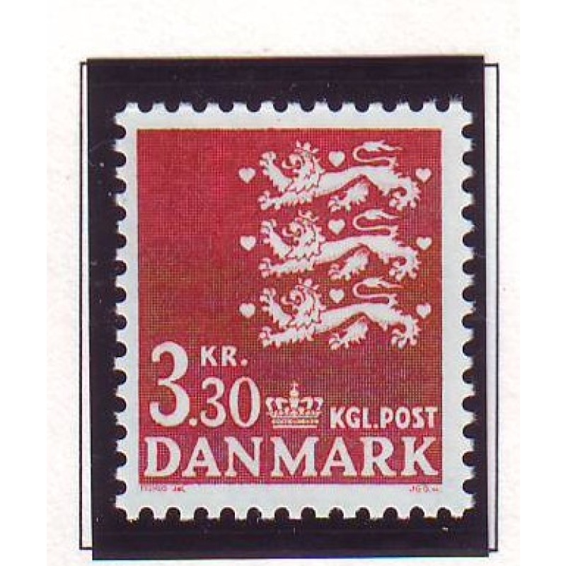 Denmark Sc 644 1981 3.3kr State Seal stamp mint NH