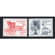 Denmark  Sc 651-652 1979 Europa stamp set mint NH