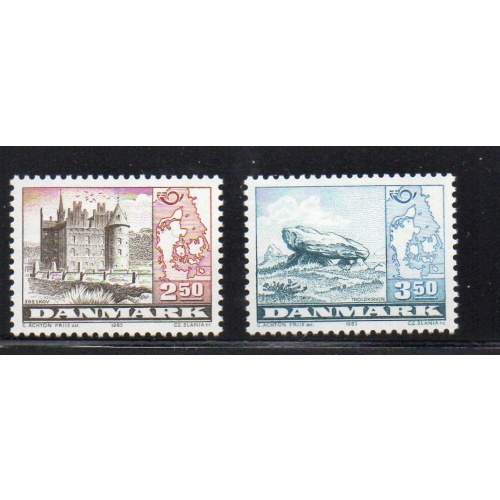 Denmark Sc 735-36 1983 Nordic Cooperation stamp set mint NH
