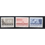 Denmark Sc 742-44 1983 Life Saving Salvage stamp set mint NH
