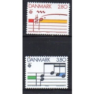 Denmark Sc 773-74 1985 Europa stamp set mint NH