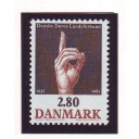 Denmark Sc 786 1985 Signing for Deaf stamp mint NH